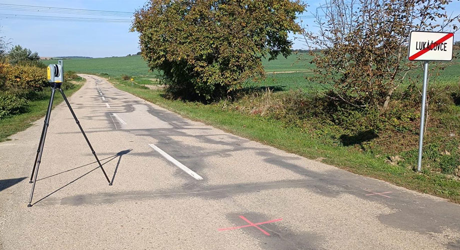 Lukáčovce zameranie intravilánu